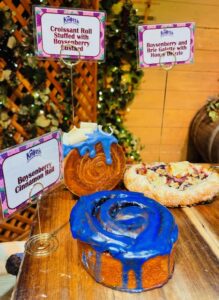 Boysenberry Cinnamon Roll. Photo Jill Weinlein